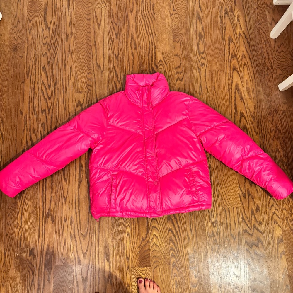 Pink Puffer Jacket